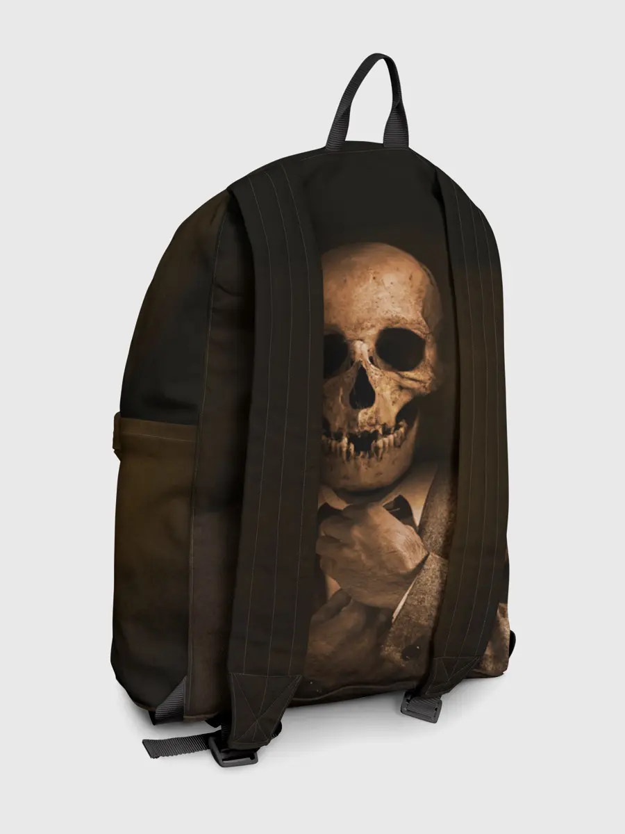 Рюкзак джинсовый / Мистер Скелет