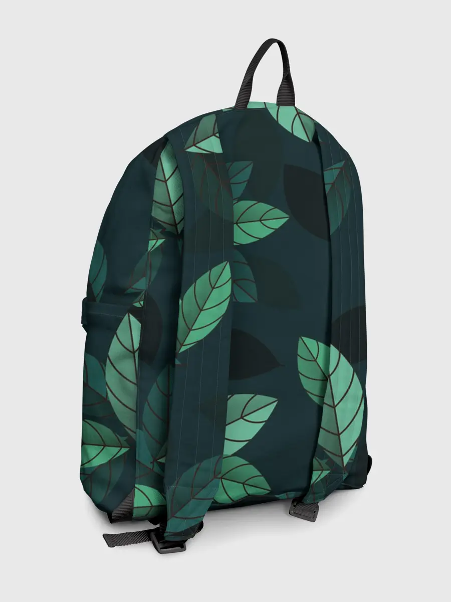 Рюкзак джинсовый / листва