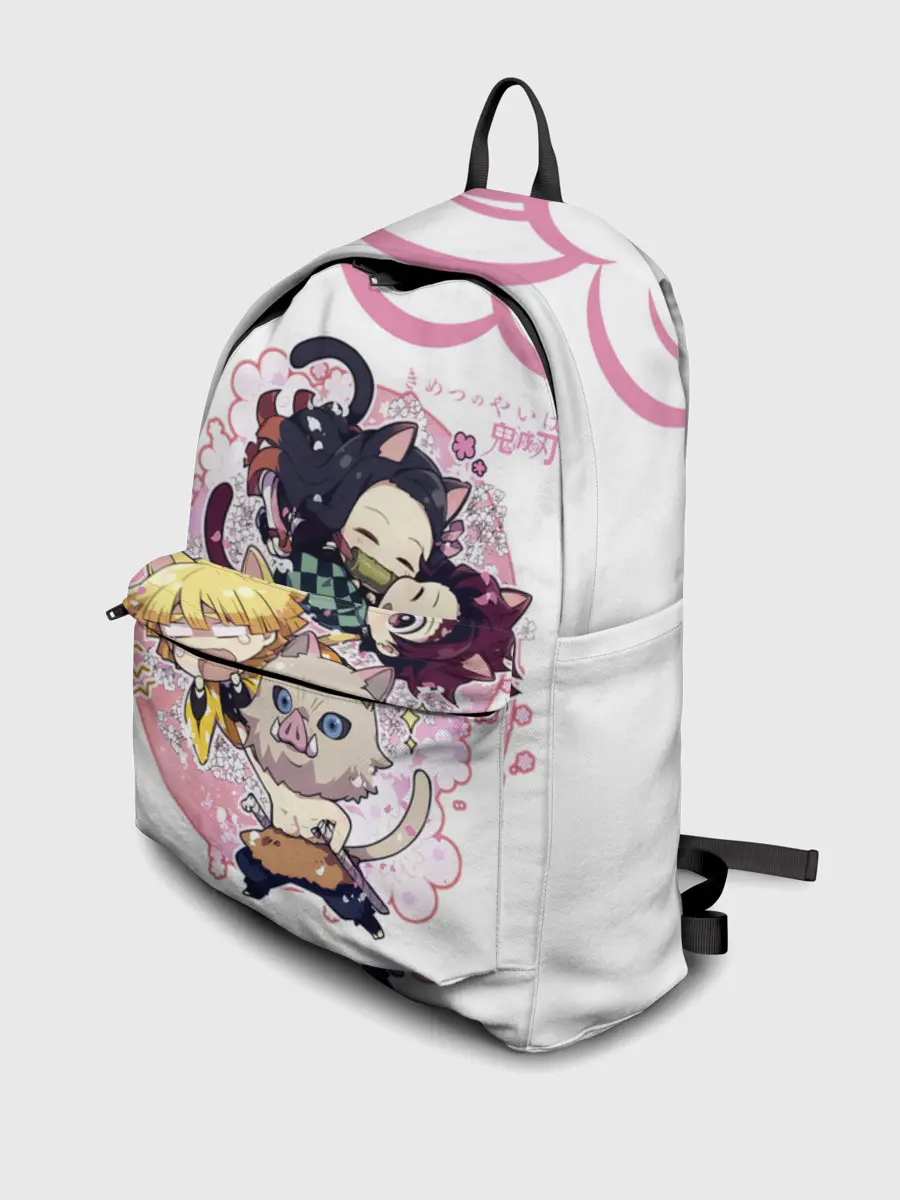 Рюкзак джинсовый / Клинок, рассекающий демонов ПЕРСОНАЖИ