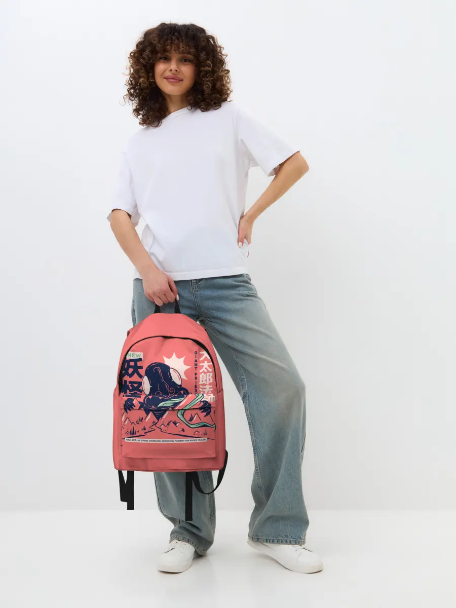 Рюкзак джинсовый / Anime Daidarabotchi Yokai