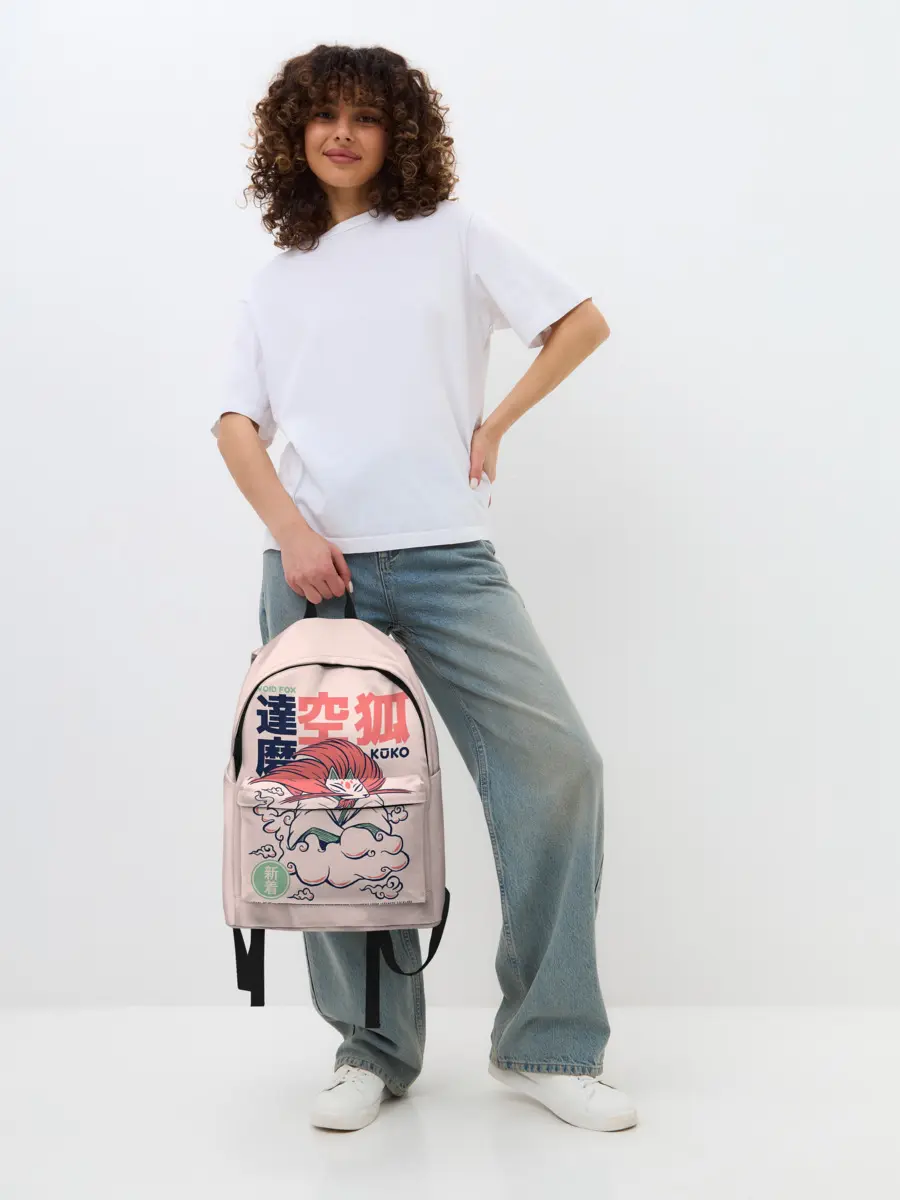 Рюкзак джинсовый / Anime Kuko Demon Yokai