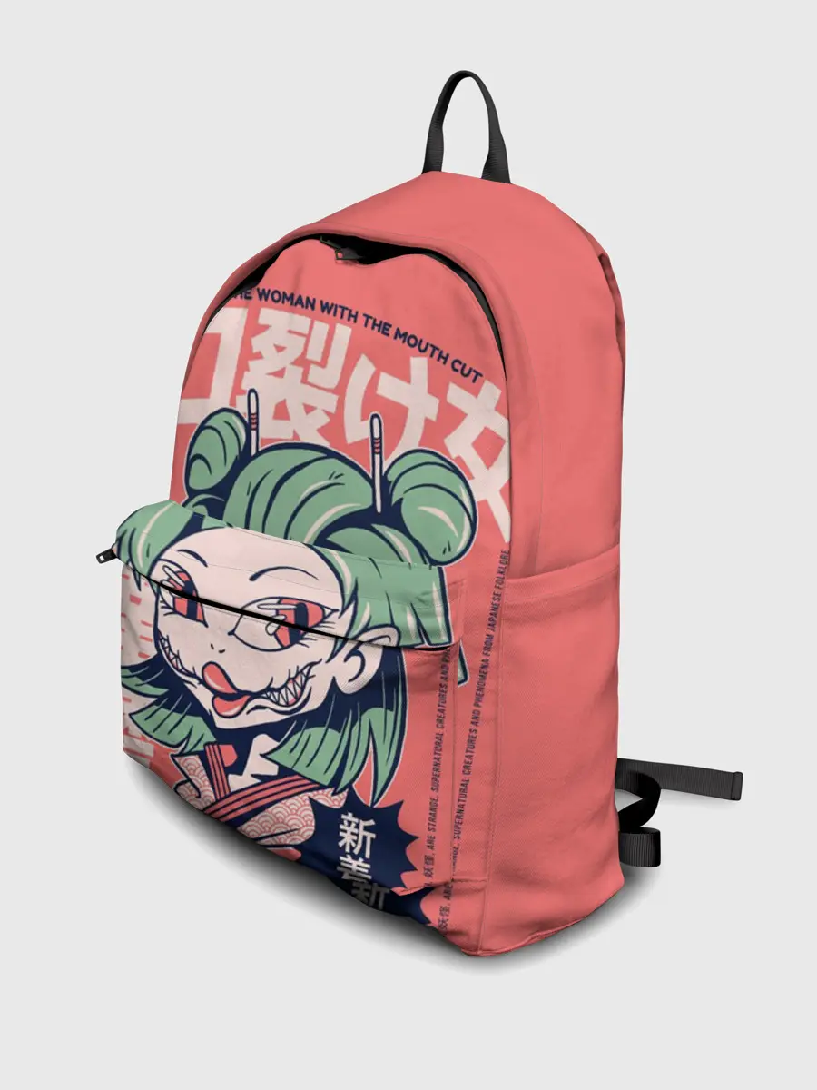 Рюкзак джинсовый / Anime Kuchisake Onna Yokai