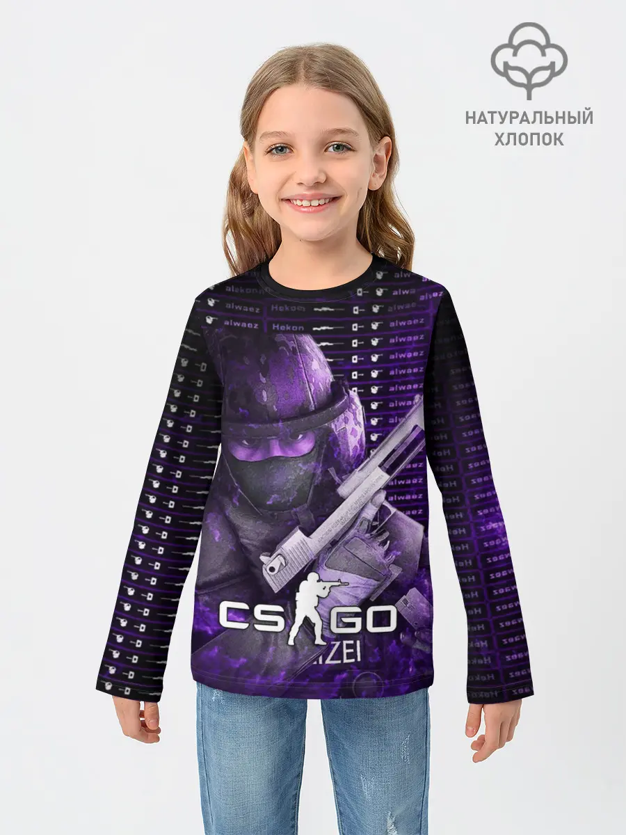Детский лонгслив / CS:GO