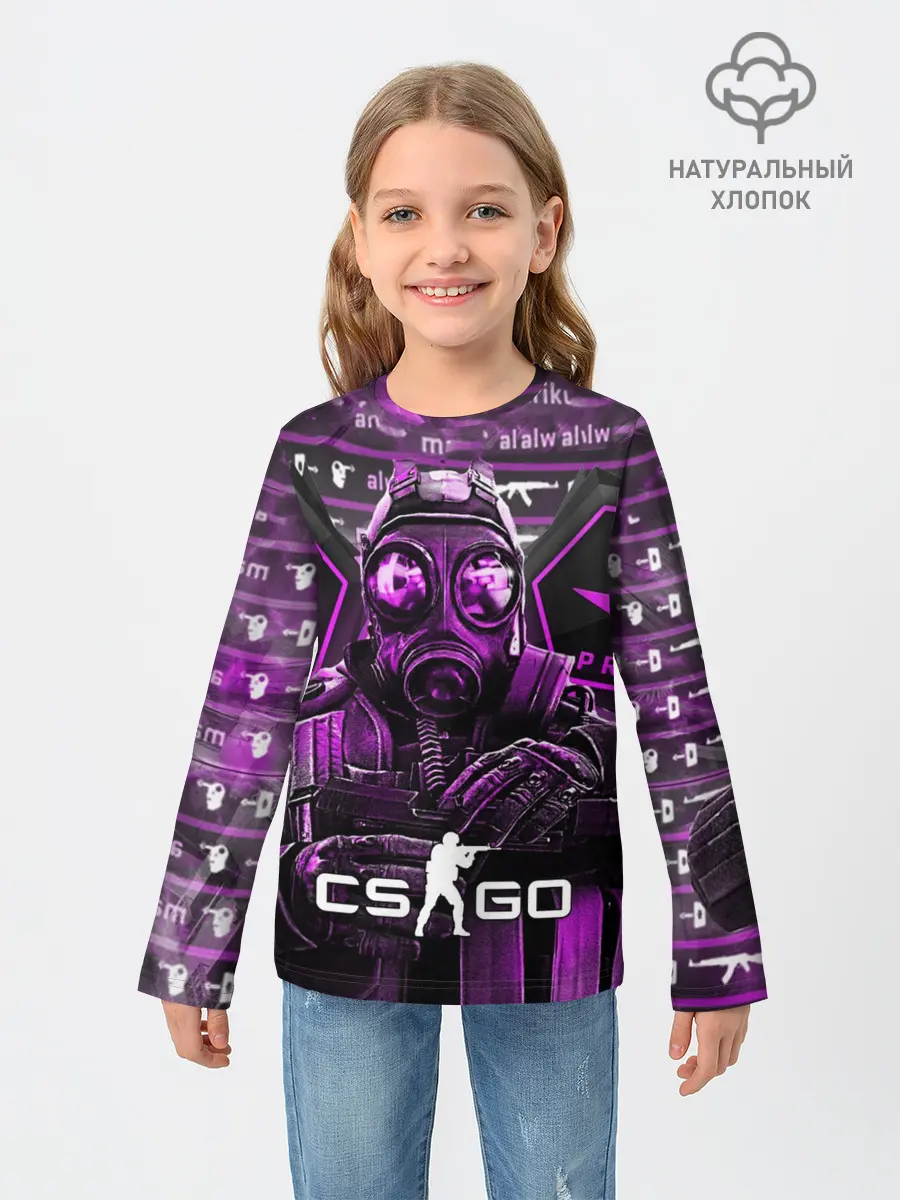 Детский лонгслив / CS:GO