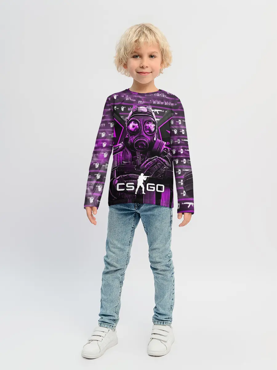 Детский лонгслив / CS:GO