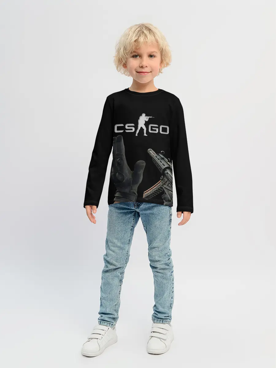 Детский лонгслив / CS:GO