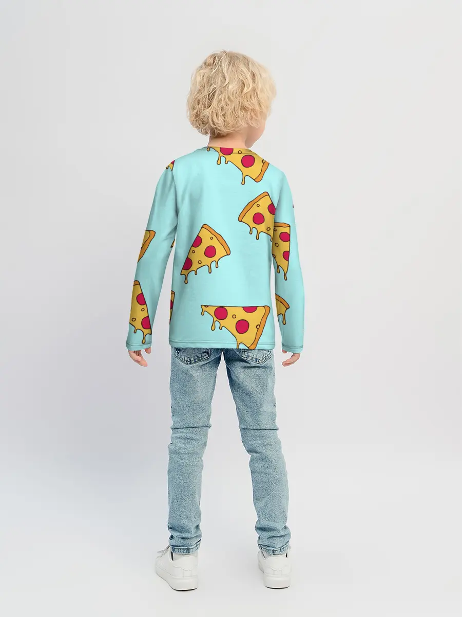 Детский лонгслив / Ароматная пицца