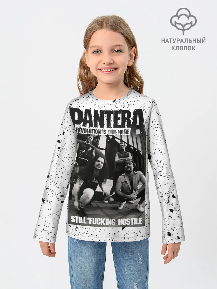 Детский лонгслив / Pantera