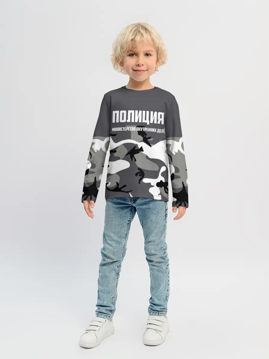 Детский лонгслив / Полиция МВД