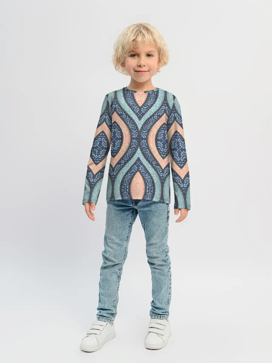 Детский лонгслив / Восточный орнамент