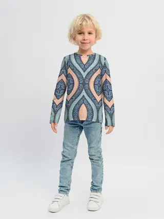 Детский лонгслив / Восточный орнамент