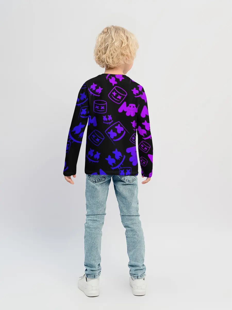 Детский лонгслив / MARSHMELLO FORTNITE