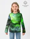 Детский лонгслив / GREEN SPACE | ЗЕЛЁНЫЙ КОСМОС