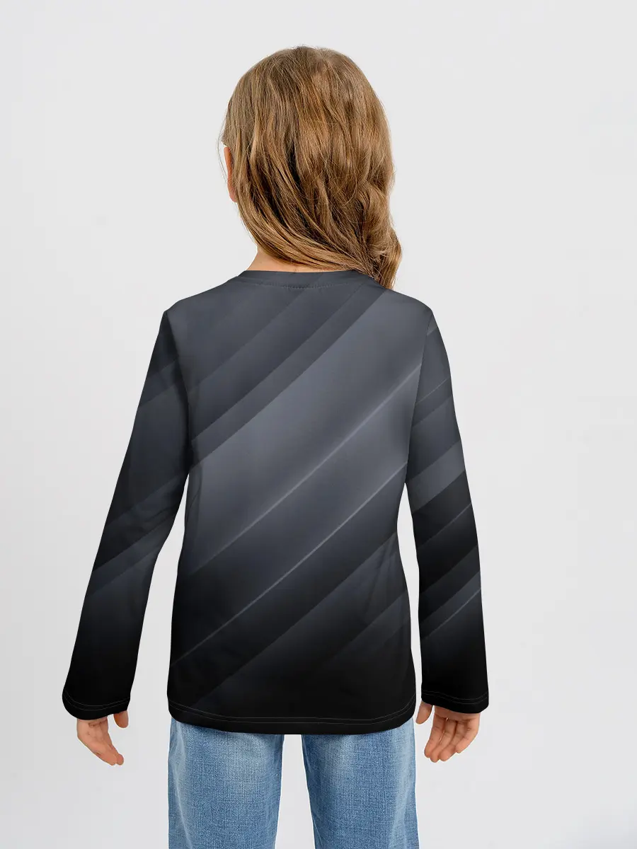 Детский лонгслив / GRAY WAVES