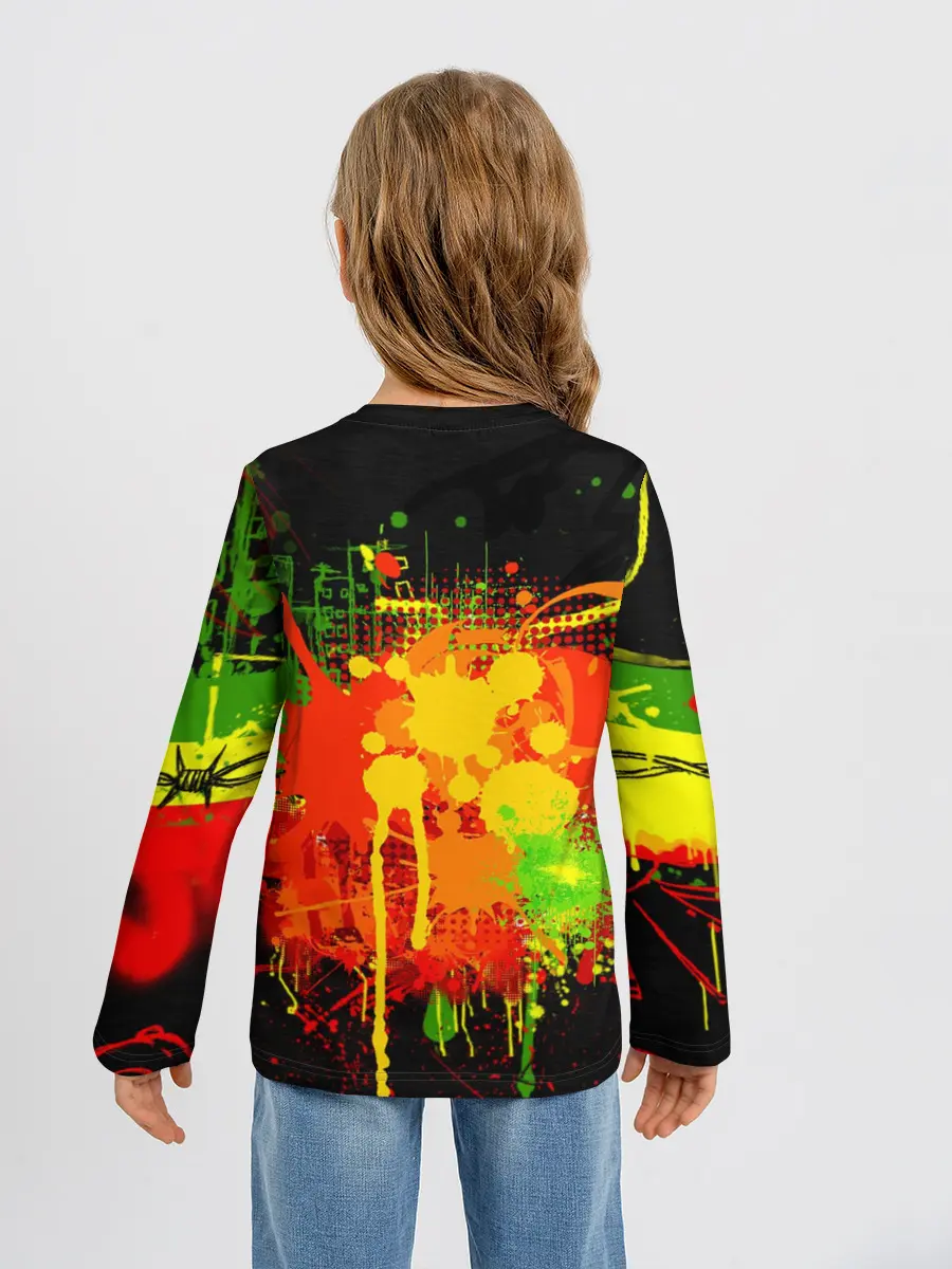 Детский лонгслив / Боб Марли