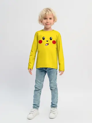 Детский лонгслив / ПИКАЧУ