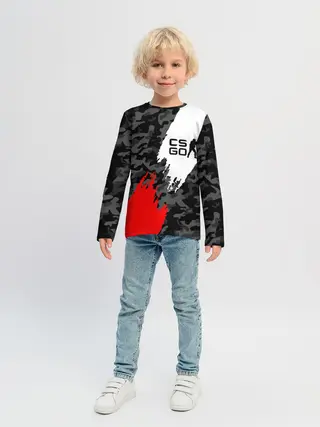 Детский лонгслив / CS GO