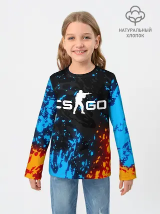 Детский лонгслив / CS GO