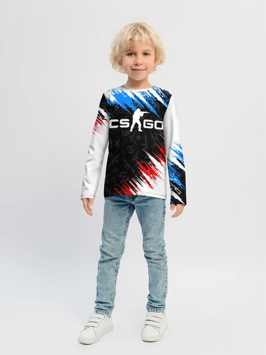 Детский лонгслив / CS GO