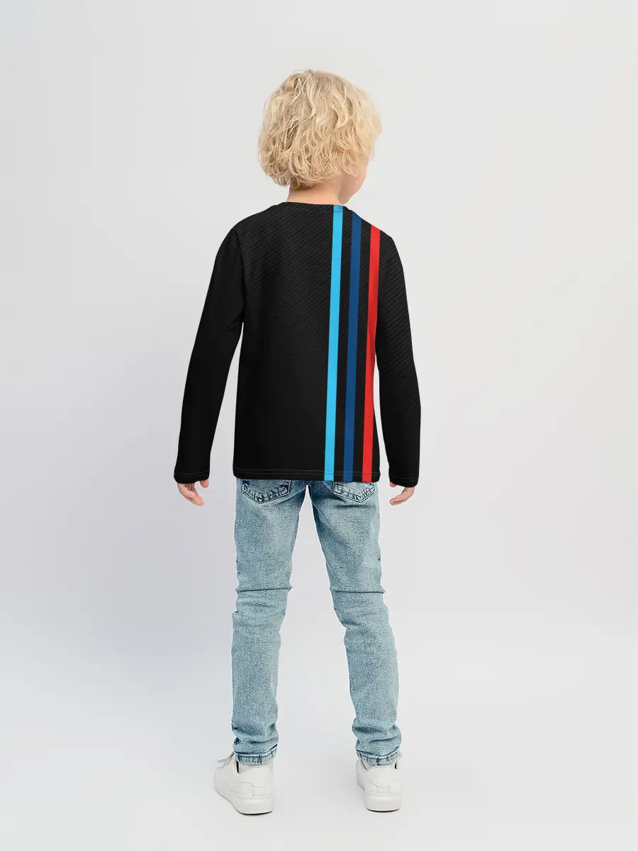 Детский лонгслив / BMW M SPORT CARBON