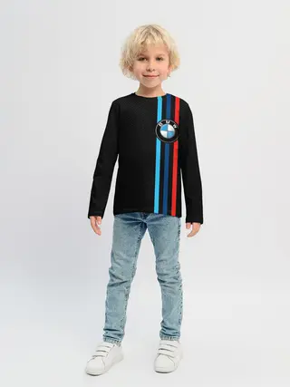 Детский лонгслив / BMW M SPORT CARBON