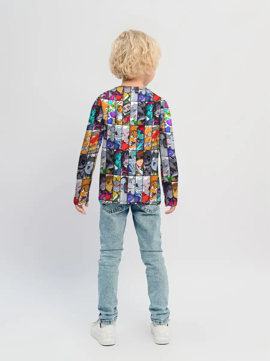 Детский лонгслив / UNDERTALE