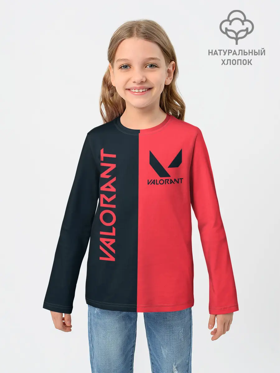 Детский лонгслив / VALORANT | ВАЛОРАНТ