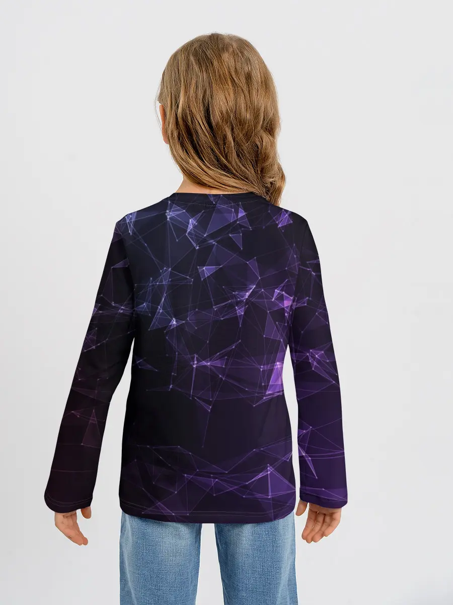 Детский лонгслив / Абстракция