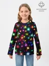 Детский лонгслив / Яркие звезды