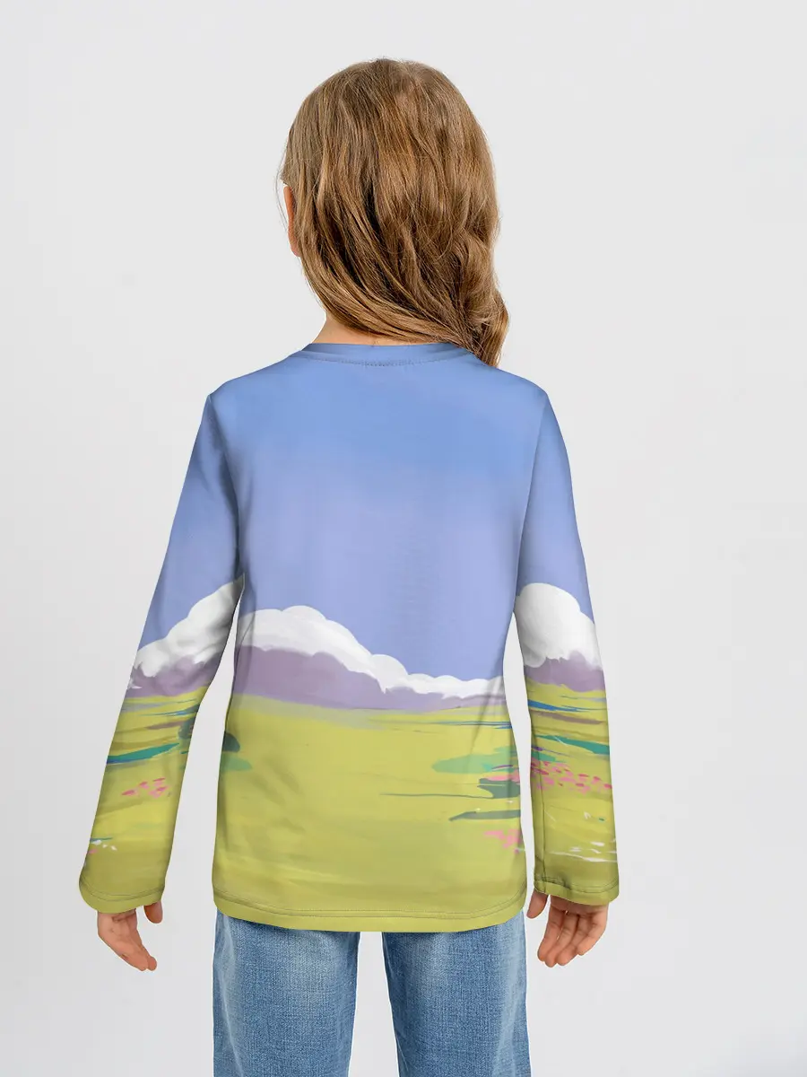 Детский лонгслив / Ходячий замок Howl