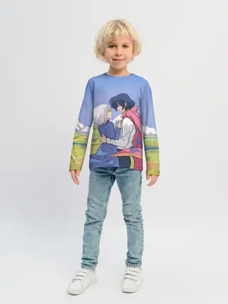 Детский лонгслив / Ходячий замок Howl