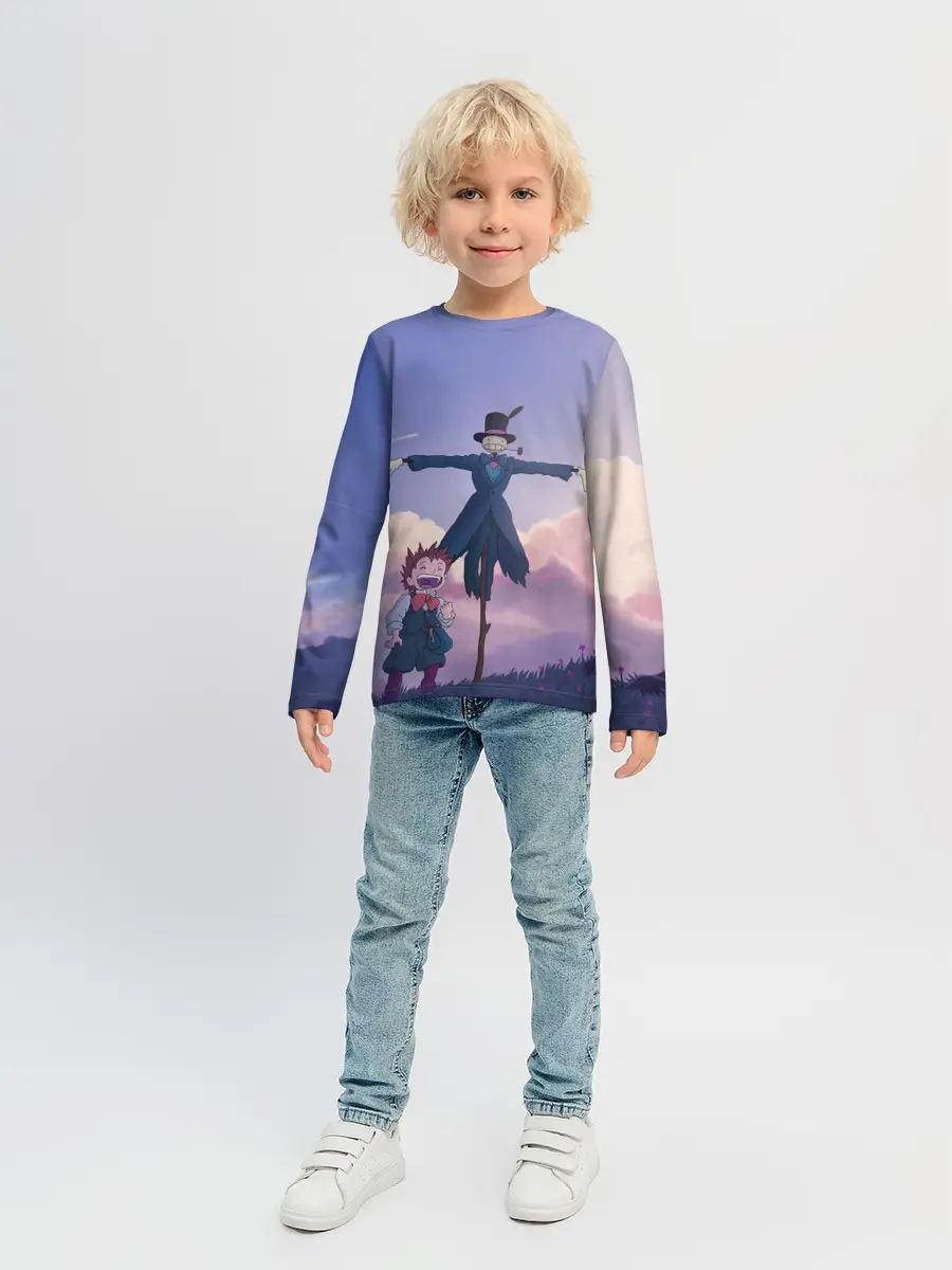 Детский лонгслив / Маркл и Пугало-Репка