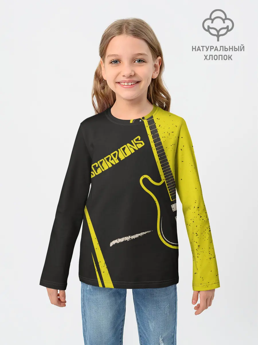 Детский лонгслив / Scorpions