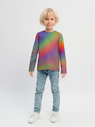 Детский лонгслив / ГРАДИЕНТ