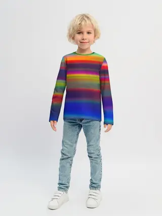 Детский лонгслив / ГРАДИЕНТ
