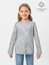 Детский лонгслив / Светло-серая