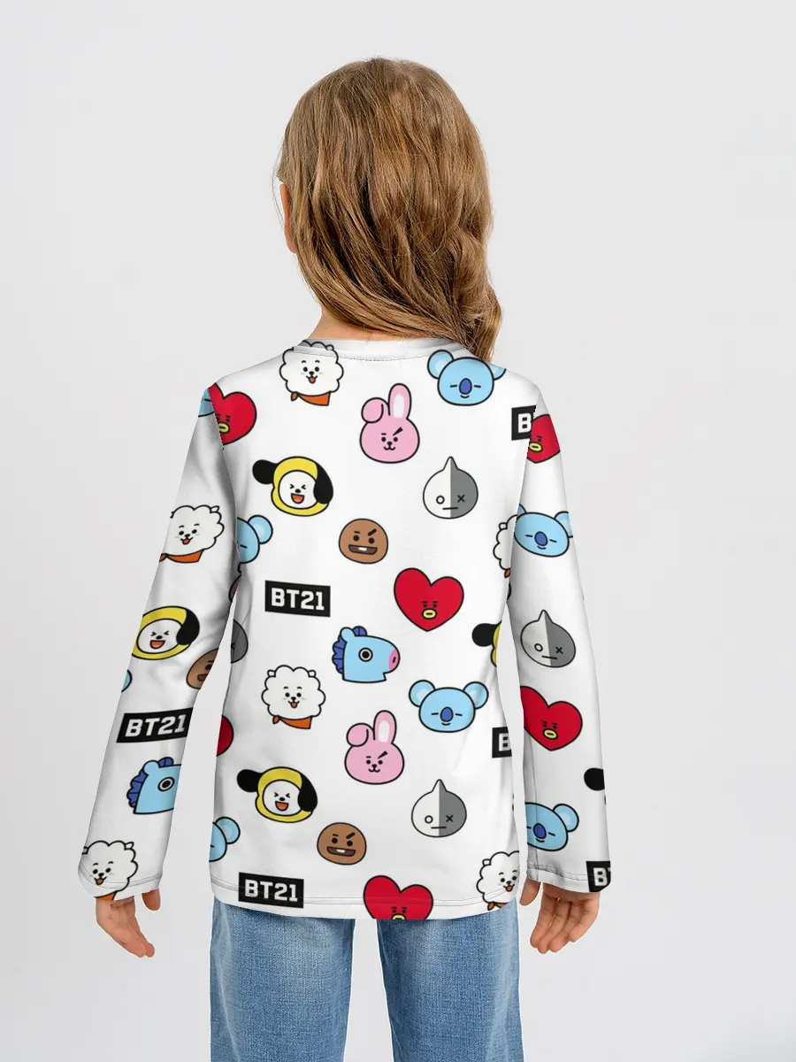 Детский лонгслив / BTS | БТС | BANGTAN BOYS | BT21