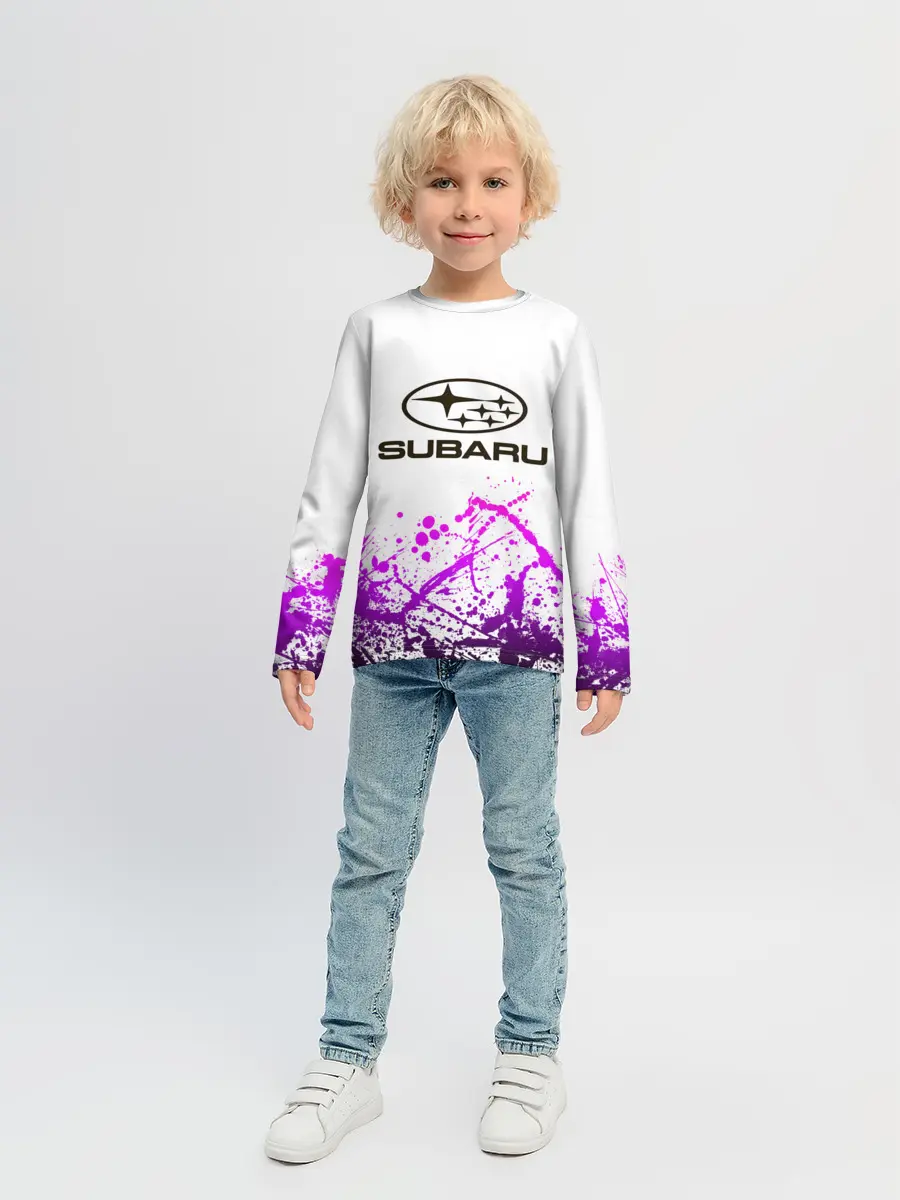 Детский лонгслив / SUBARU