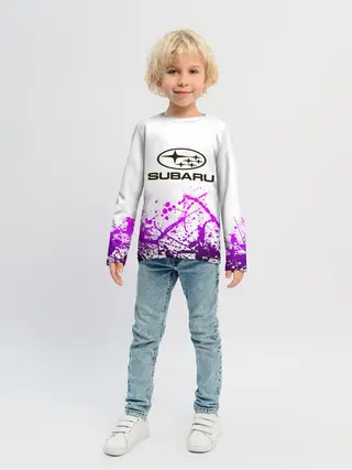 Детский лонгслив / SUBARU