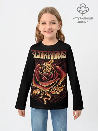Детский лонгслив / Scorpions