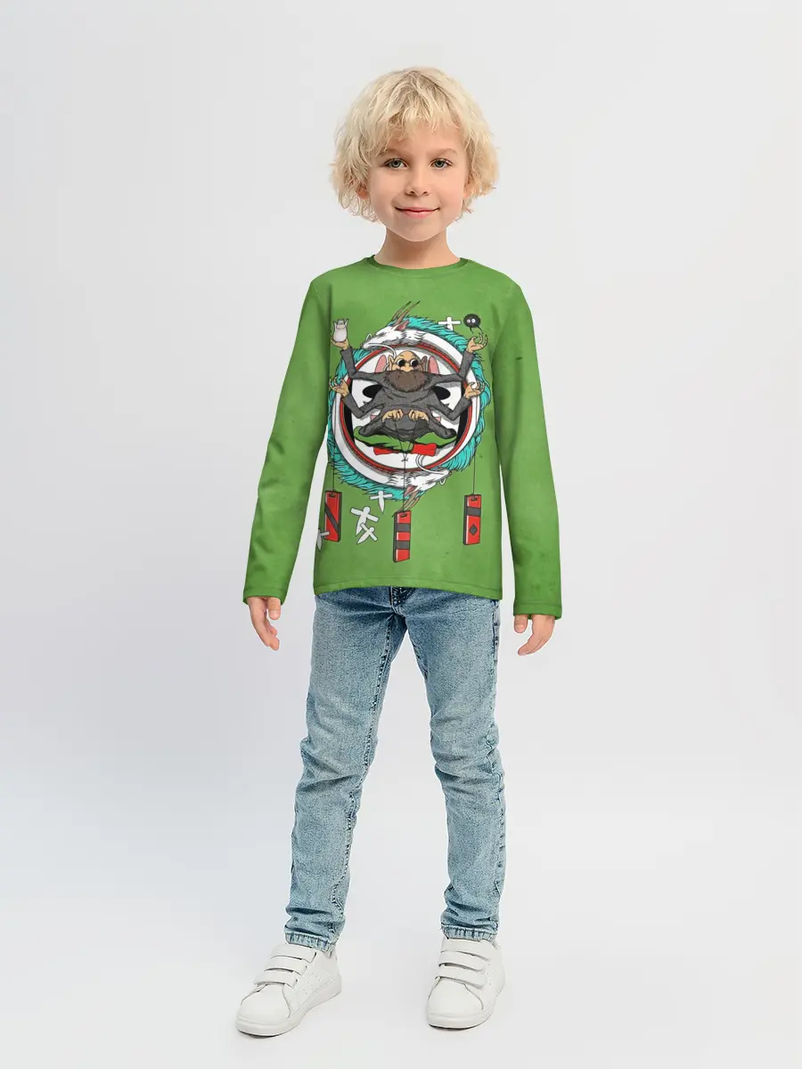 Детский лонгслив / Дедушка Камадзи
