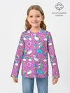 Детский лонгслив / Pink unicorn