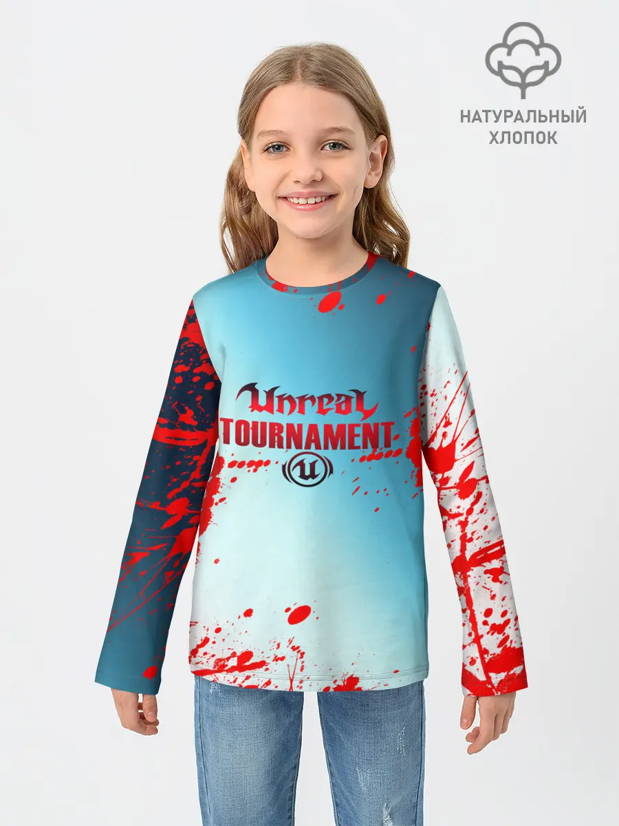 Детский лонгслив / Unreal Tournament
