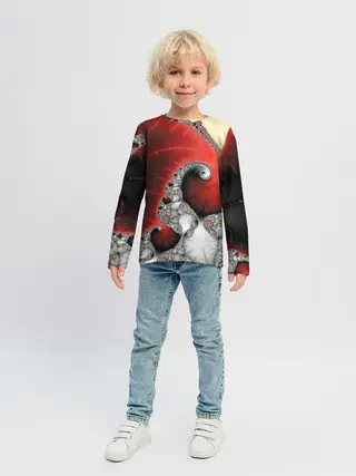 Детский лонгслив / ABSTRACT&FRACTAL