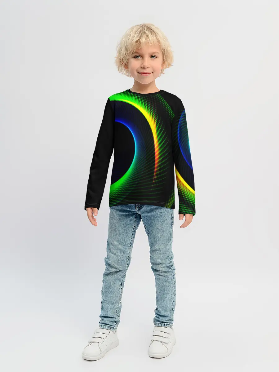 Детский лонгслив / ABSTRACT GEOMETRY