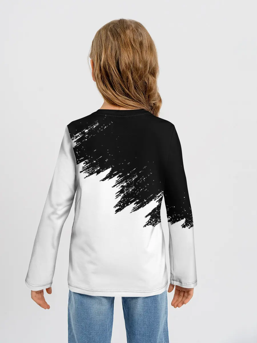 Детский лонгслив / КРАСКА И НИЧЕГО ЛИШНЕГО!