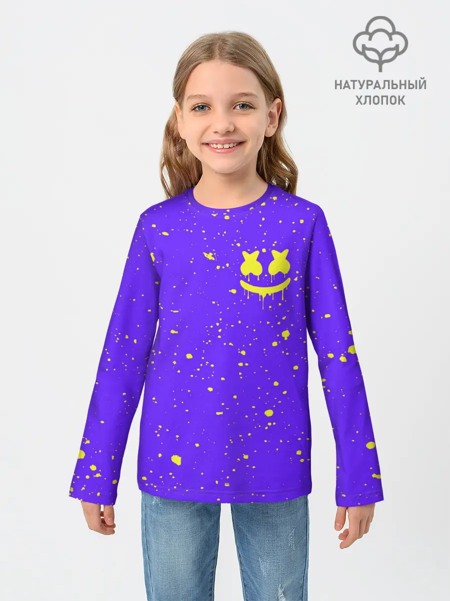 Детский лонгслив / MARSHMELLO / МАРШМЕЛЛОУ