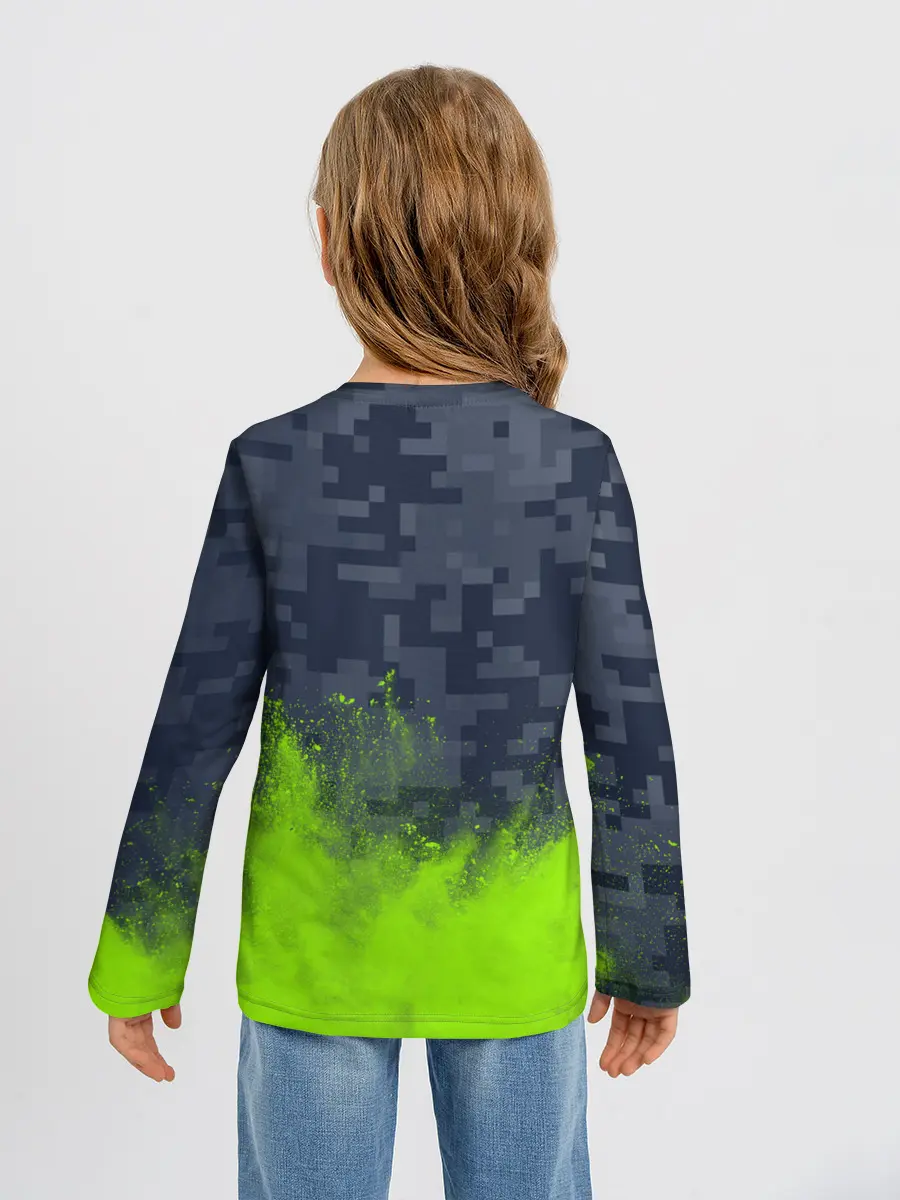 Детский лонгслив / MINECRAFT / МАЙНКРАФТ