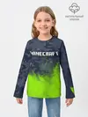 Детский лонгслив / MINECRAFT / МАЙНКРАФТ
