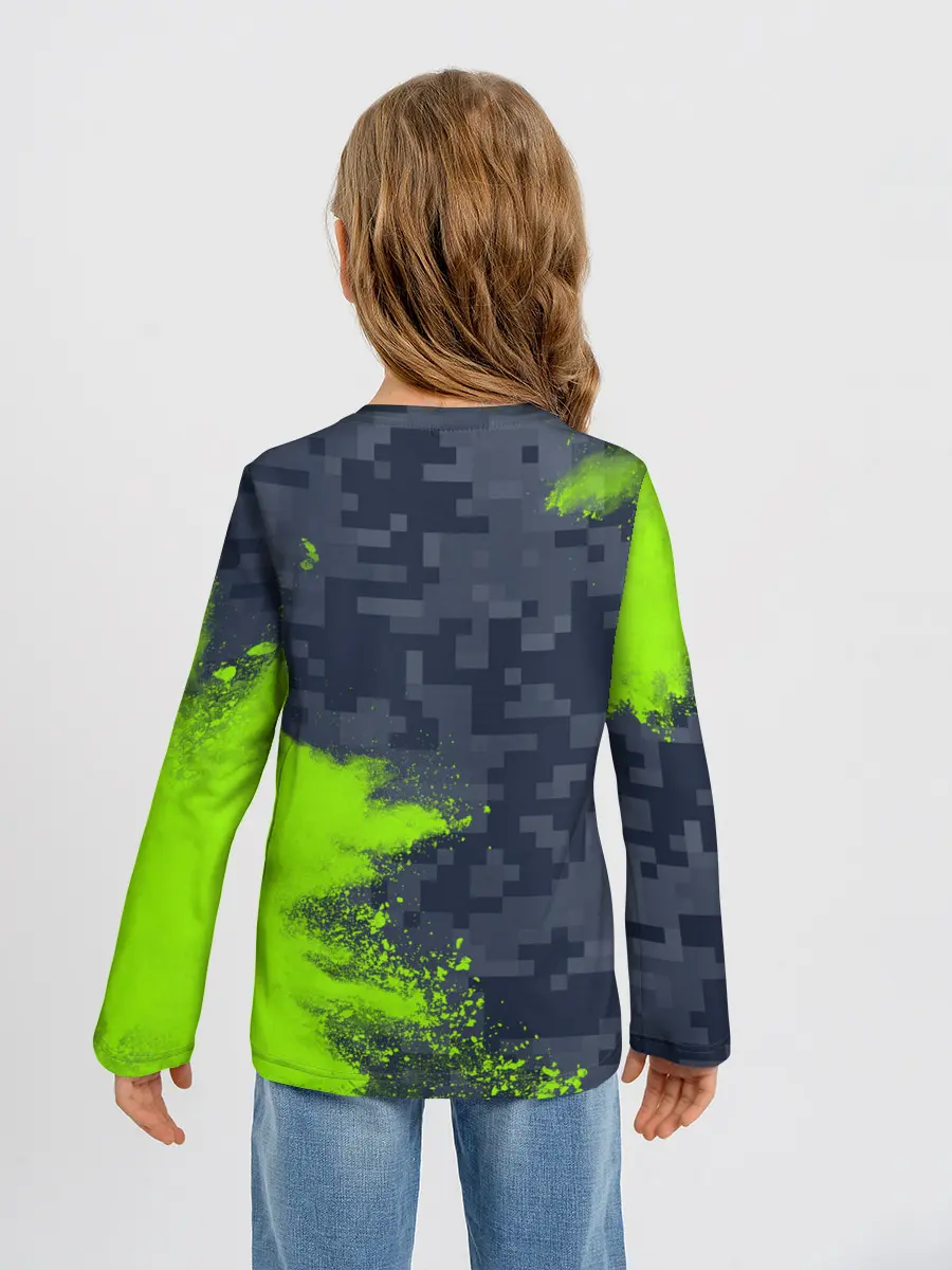 Детский лонгслив / MINECRAFT / МАЙНКРАФТ